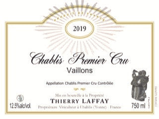2019 Domaine Thierry Laffay Chablis Premier Cru 'Vaillons'